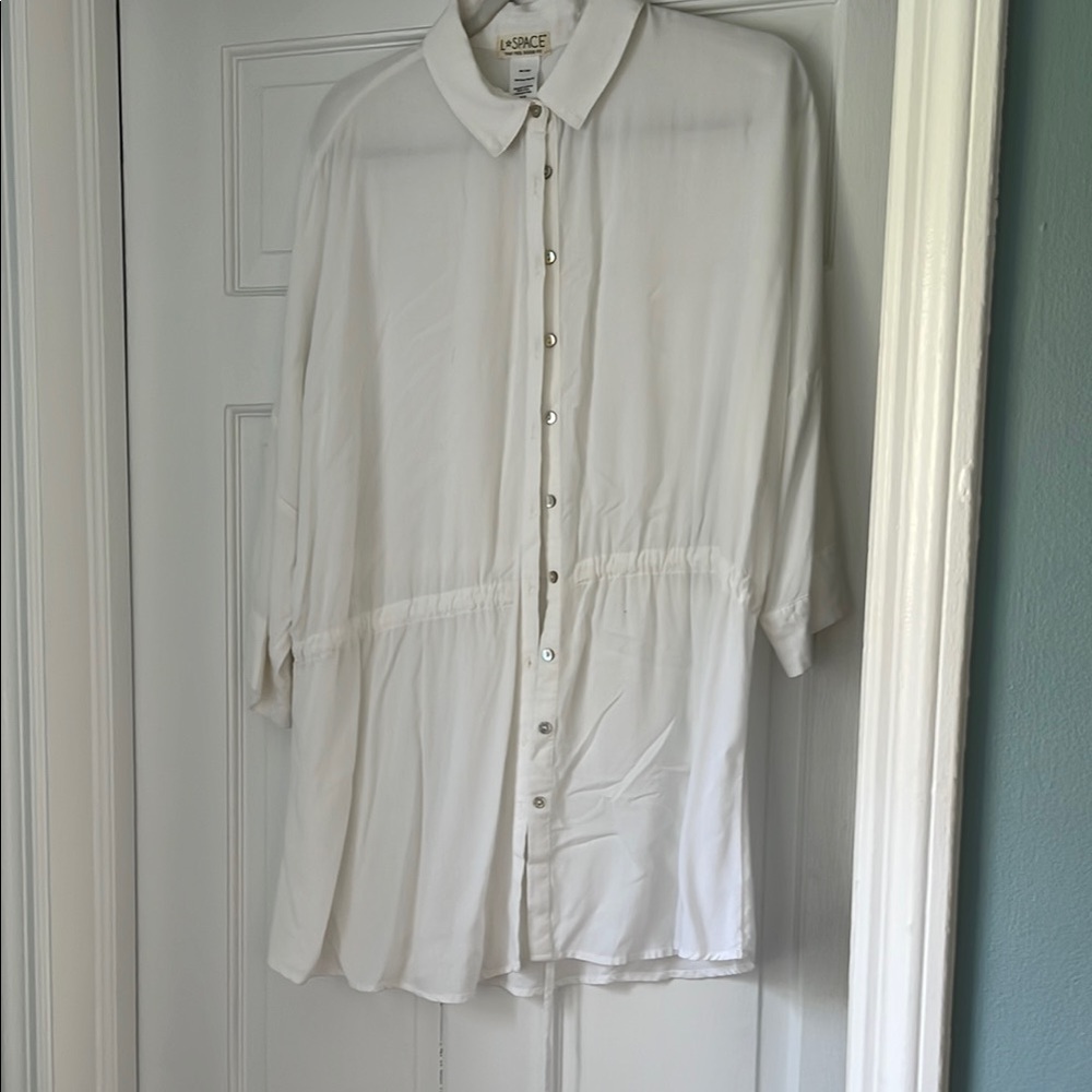 White Button-Up Shirt